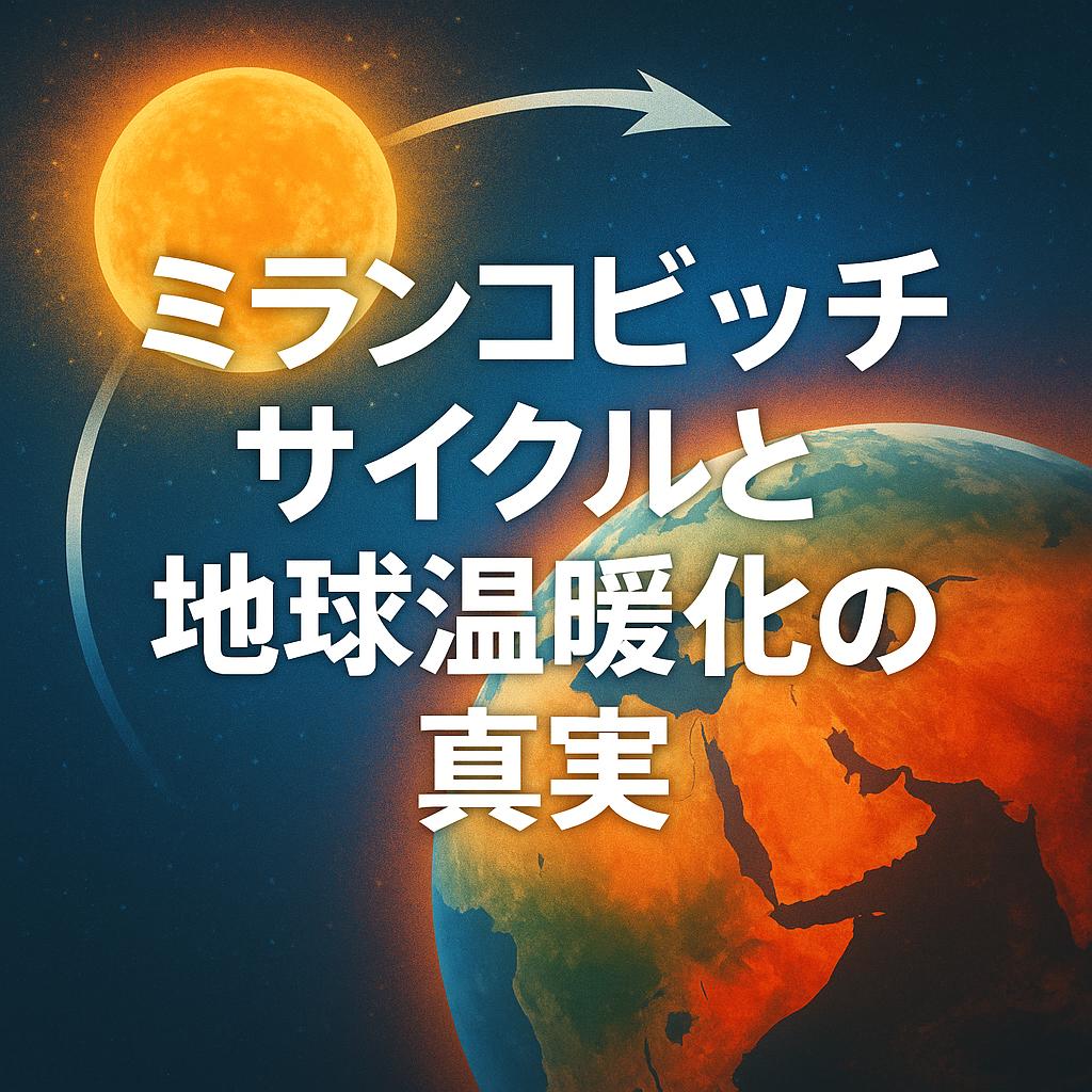気候変動の謎を解く：ミランコビッチサイクルと地球温暖化の真実